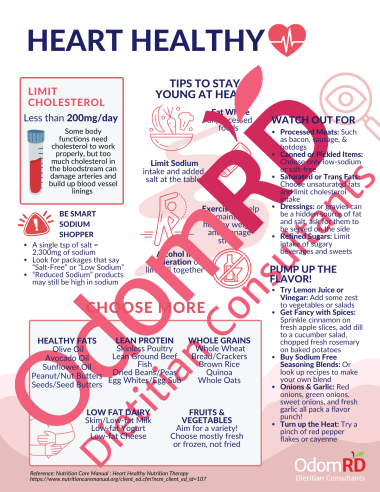 Heart Healthy Nutrition Education 1